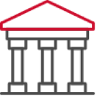 Building with Pillars icon